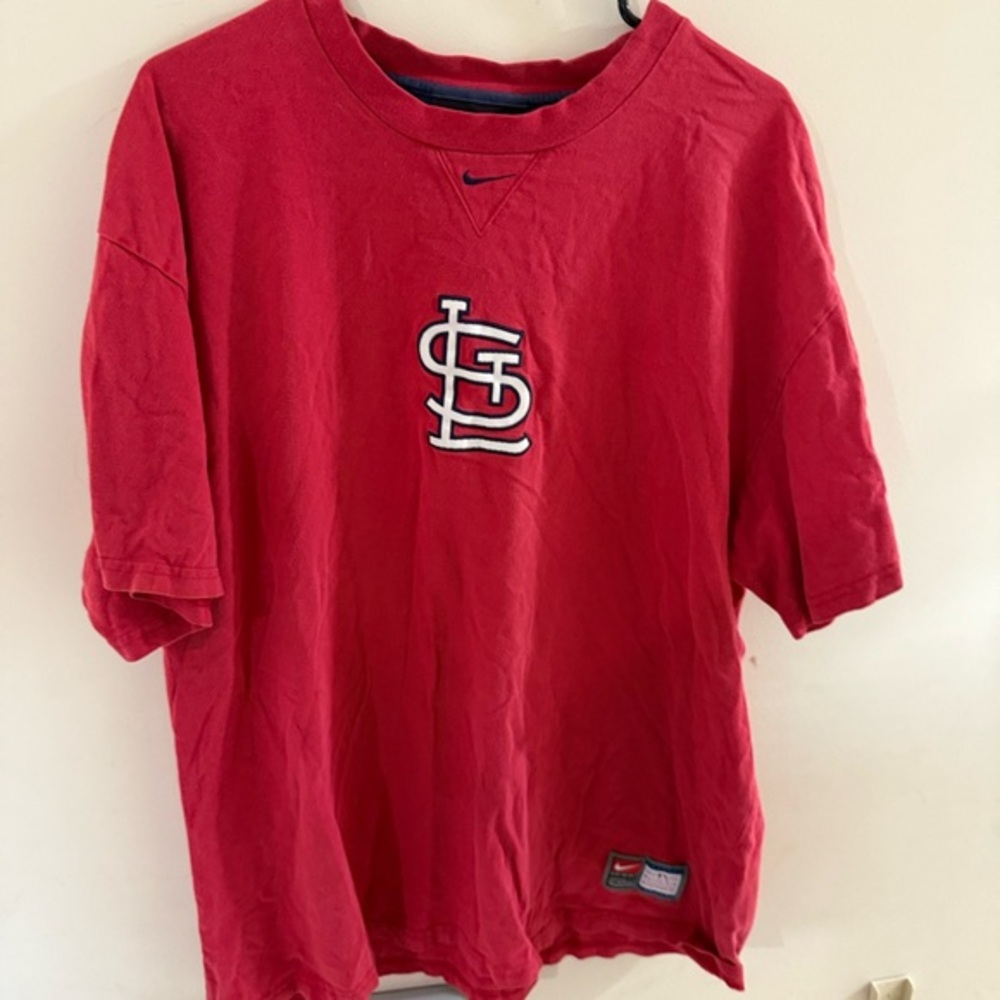 St. Louis Cardinals Shirt Red xLarge Nike x Genuine Merchandise